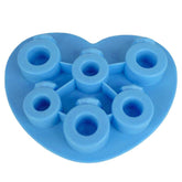 Silicone Diamond Rings Ice Tray- Blue image 1